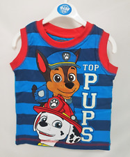 Nickleodeon The Paw Patrol Top Pups No Sleeve T-shirt (2Years/92cm) RRP £6 CLEARANCE XL £4.99